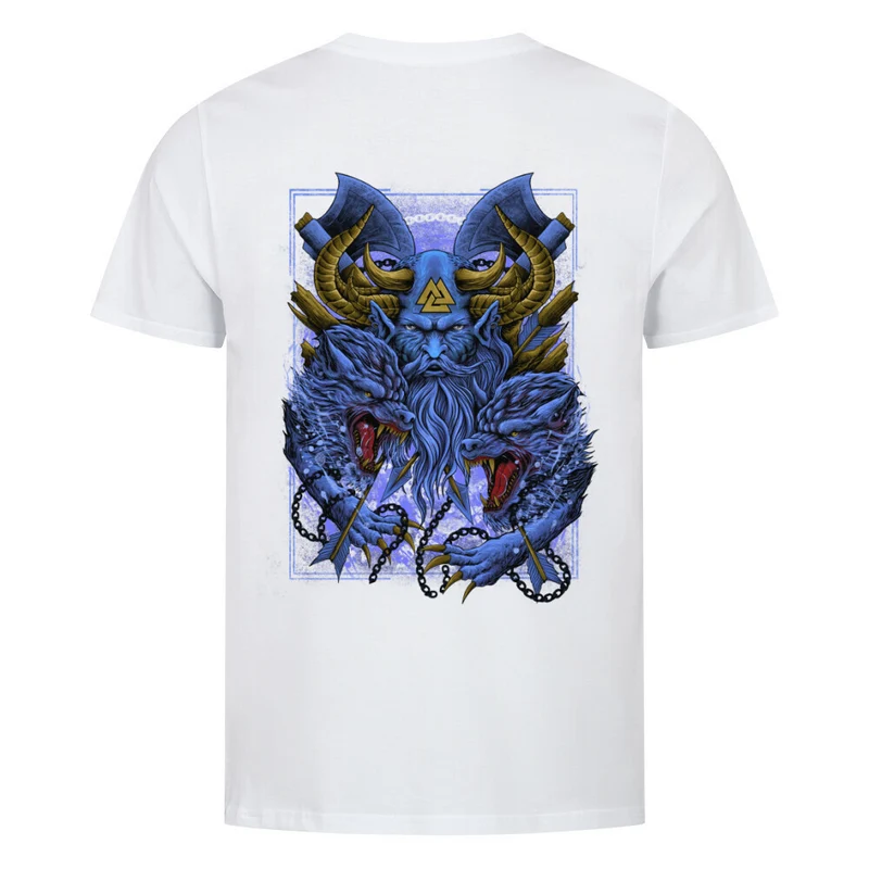 Jötunn - Herren Shirt Backprint