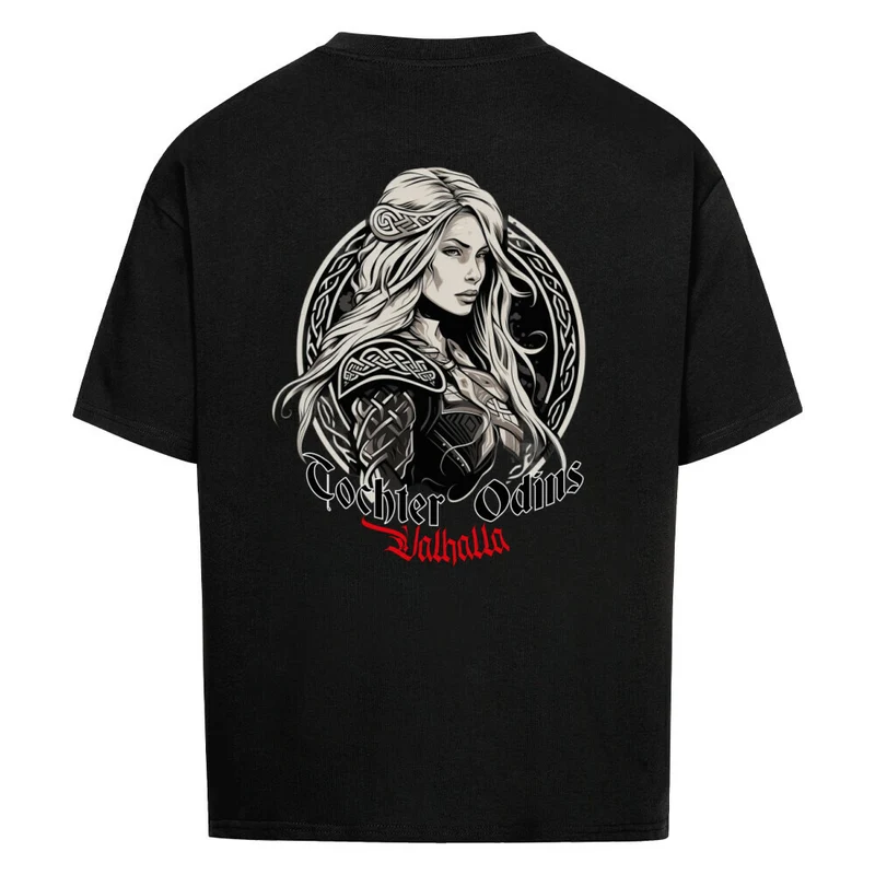Tochter Odins - Premium Oversized Shirt Unisex Backprint