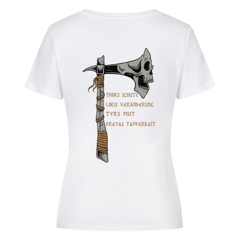 Schattenspalter - Damen Premiumshirt Backprint