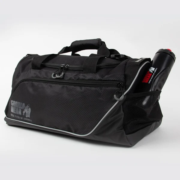 Gorilla Wear JEROME GYM BAG, Black/Grey