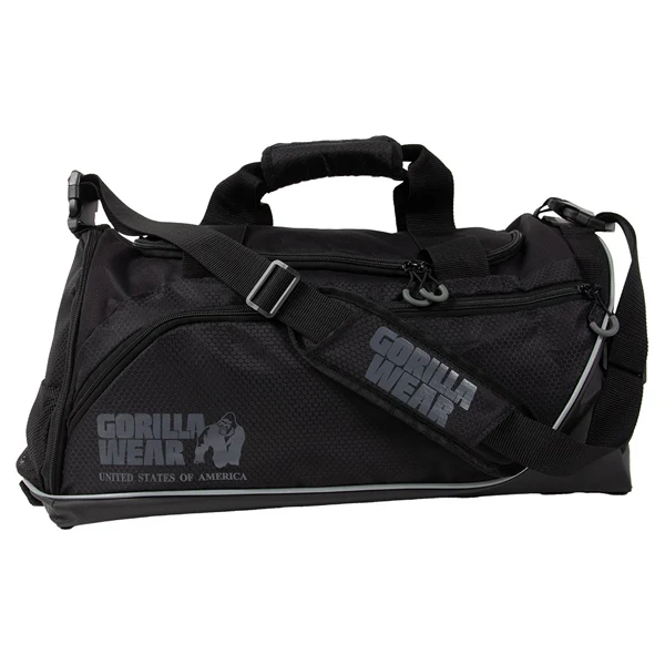 Gorilla Wear JEROME GYM BAG, Black/Grey