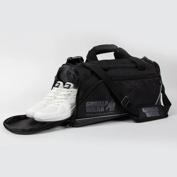 Gorilla Wear JEROME GYM BAG, Black/Grey