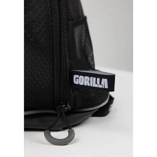 Gorilla Wear JEROME GYM BAG, Black/Grey