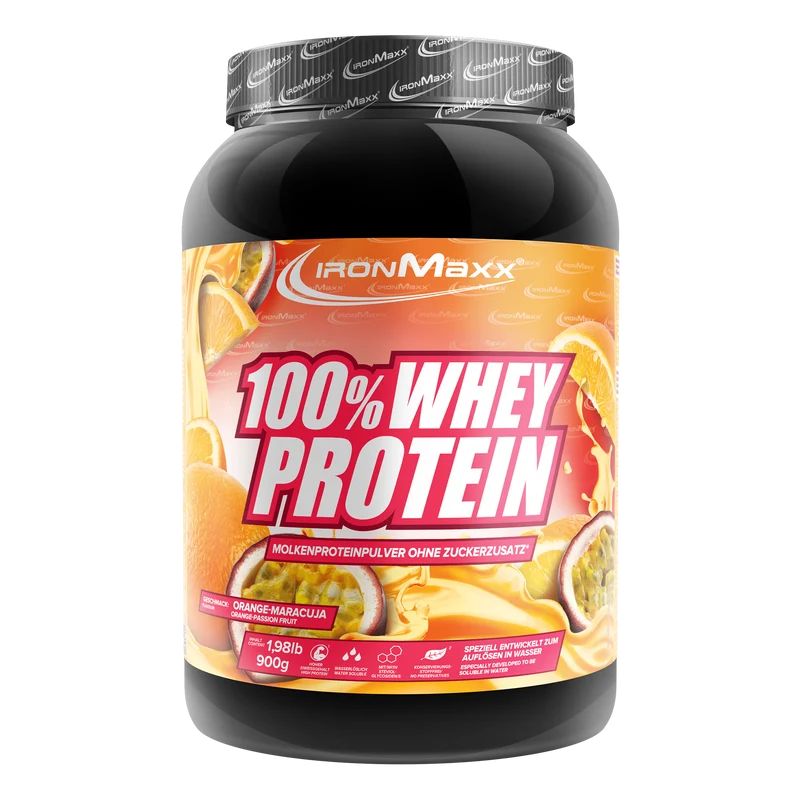100% Whey Protein (900g) - Orange Maracuja
