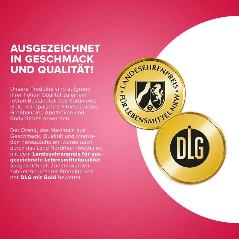 100% Whey Protein (900g) - Himbeere