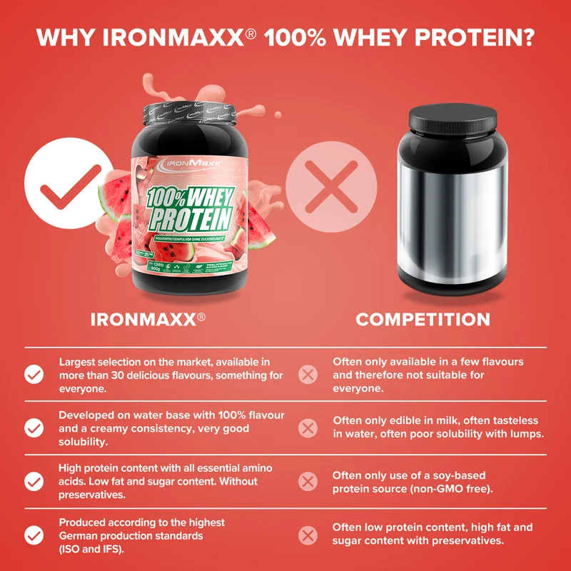 100% Whey Protein (900g) - Melone