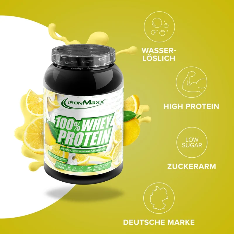 100% Whey Protein (900g) - Lemon-Yoghurt