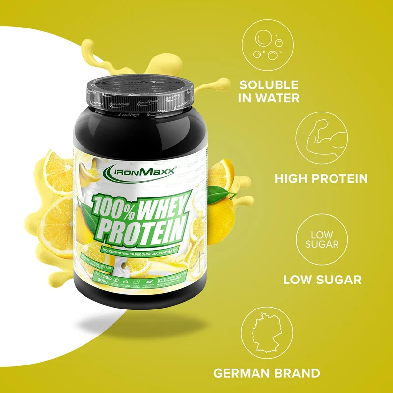 100% Whey Protein (900g) - Lemon-Yoghurt