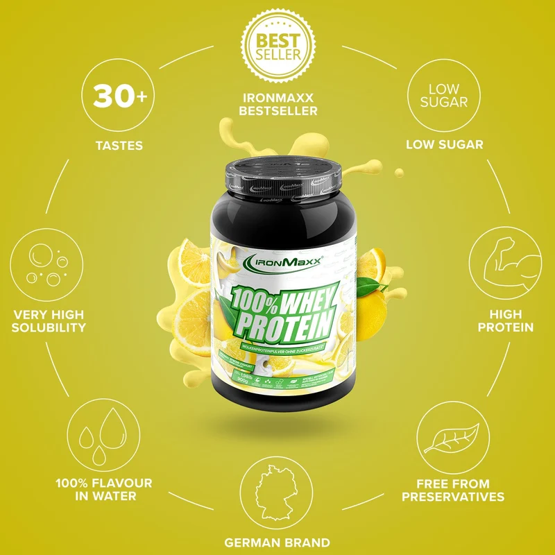 100% Whey Protein (900g) - Lemon-Yoghurt