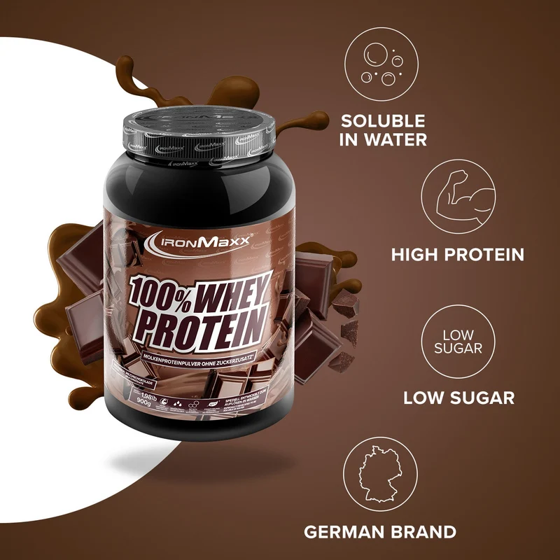 100% Whey Protein (900g) - Milchschokolade