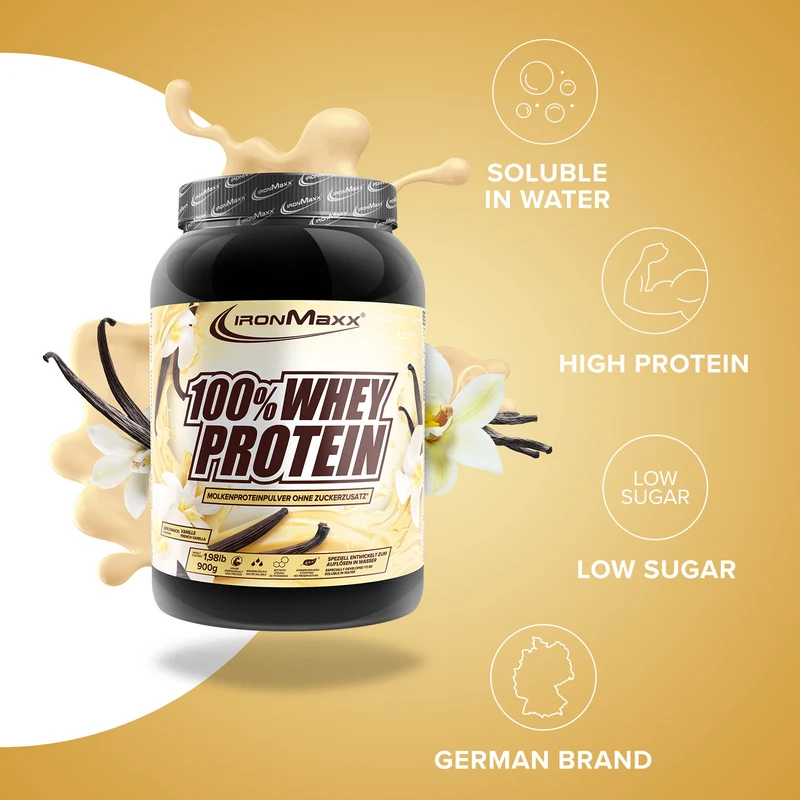 100% Whey Protein (900g) - French Vanilla