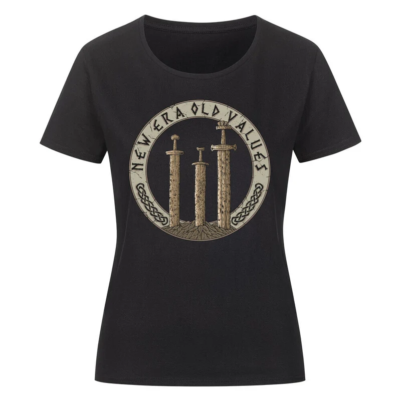 Alte Werte - Damenshirt