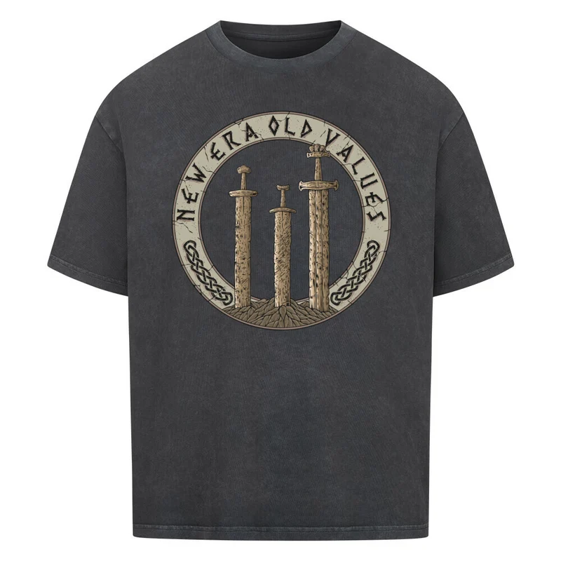 Old values - Oversized premium shirt unisex