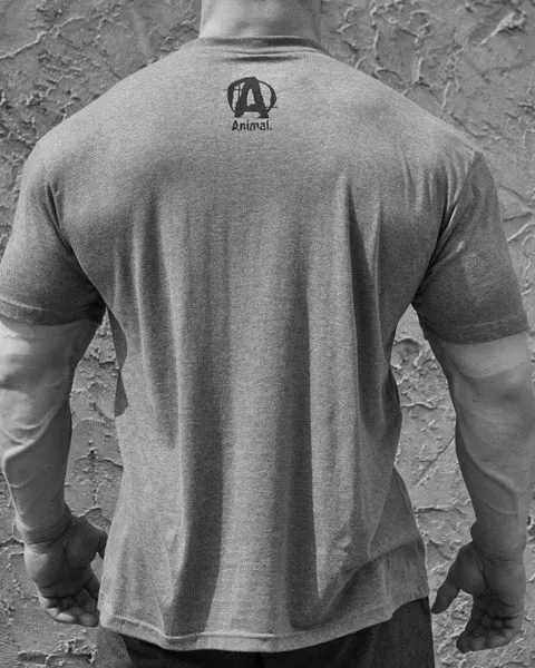 Universal T-SHIRT ANIMAL, Grau