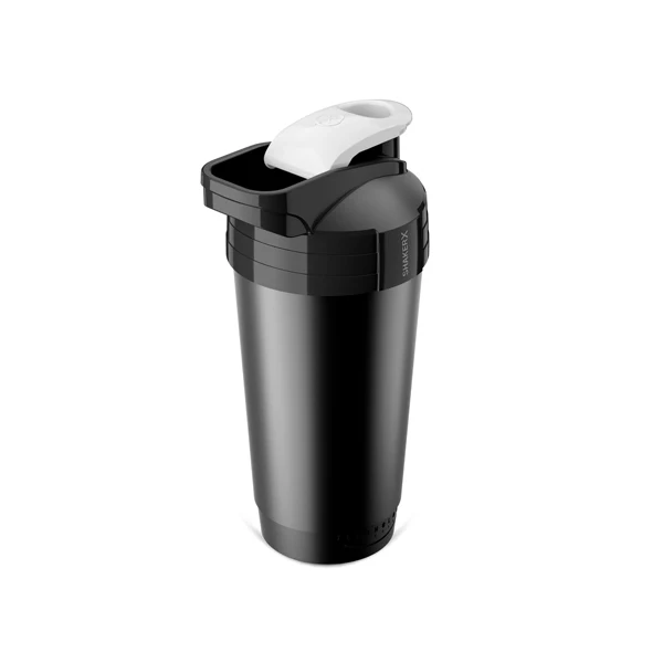 FitnessWebshop SHAKER-X Black, Inhalt 700 ml