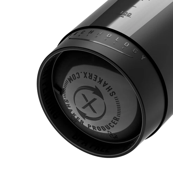 FitnessWebshop SHAKER-X Black, Inhalt 700 ml