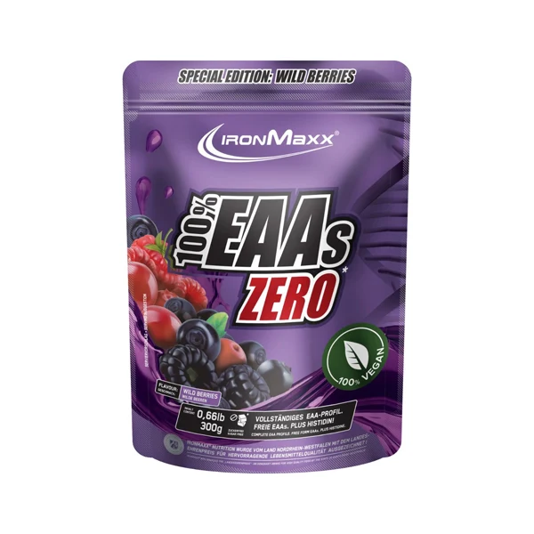 IronMaxx 100% EAA ZERO, 300 g Beutel