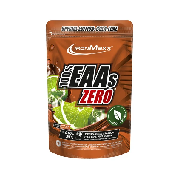 IronMaxx 100% EAA ZERO, 300 g Beutel