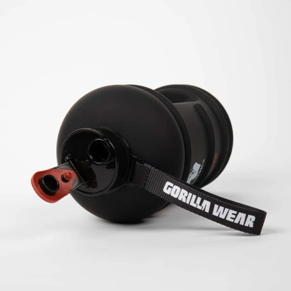 Gorilla Wear WATER BOTTLE Black, Inhalt 2200 ml