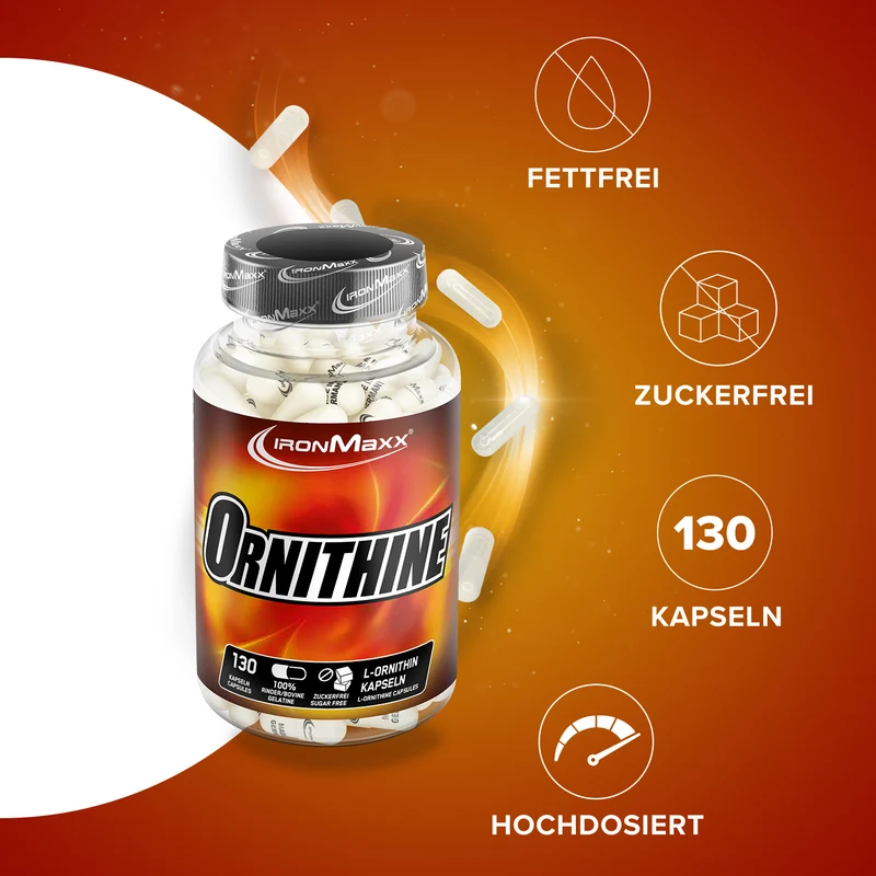 L-Ornithin - 130 Kapseln