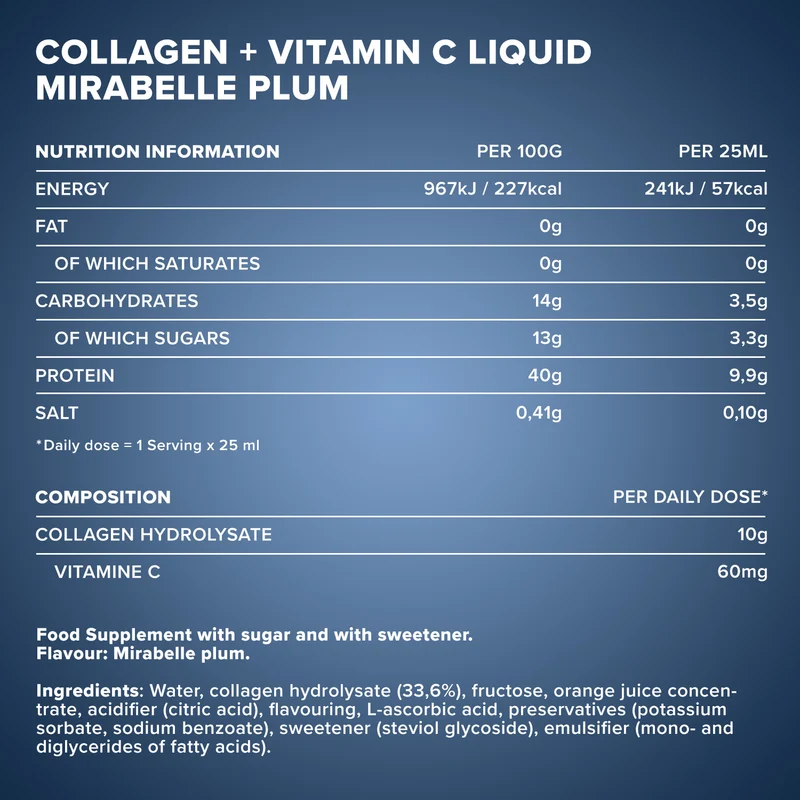 Collagen + Vitamin C Liquid (1000ml) - Mirabelle
