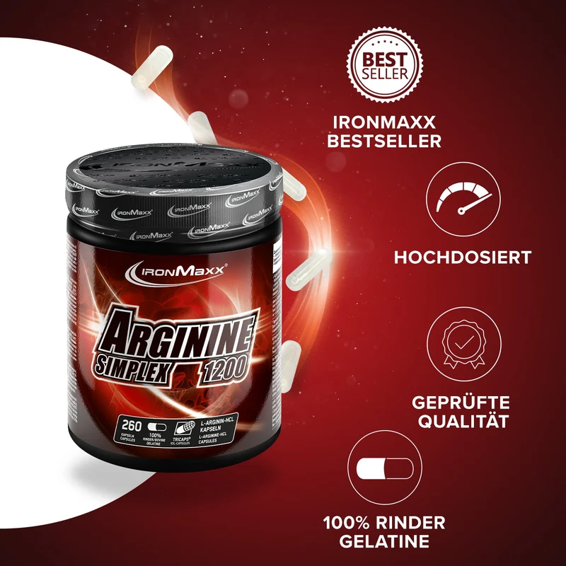 Arginin Simplex 1200 - 260 Tricaps®
