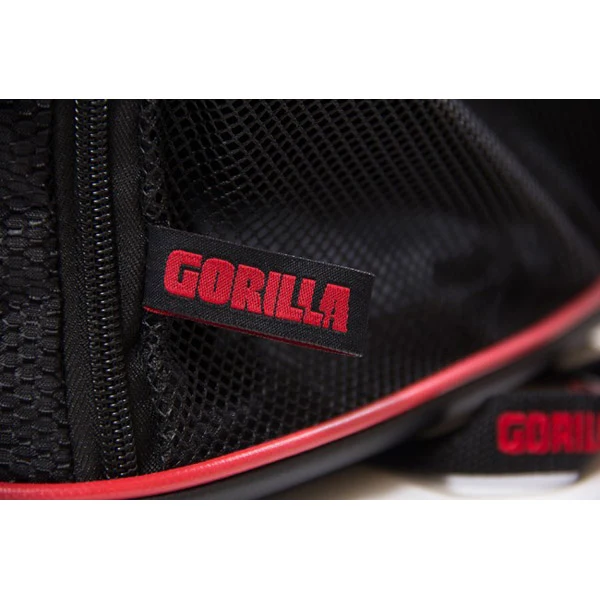 Gorilla Wear JEROME GYM BAG, Black/Red