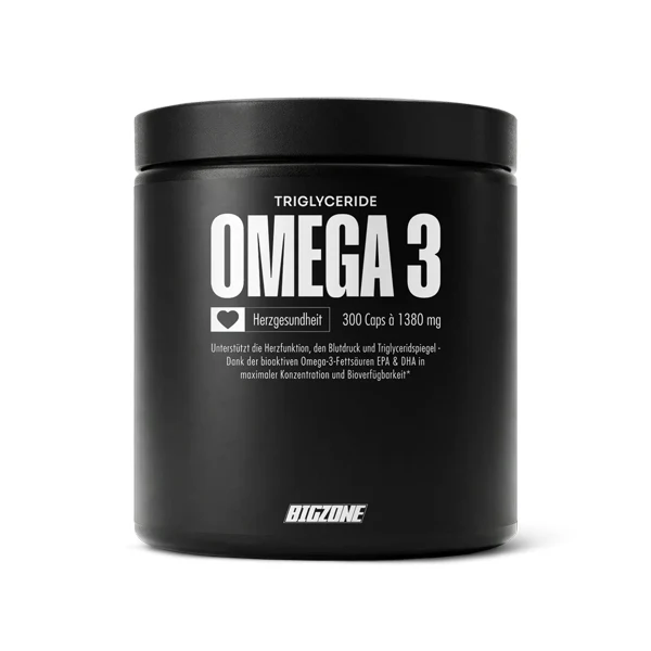 BigZone OMEGA 3 FURY TRIGLYCERIDE, 300 Kapseln