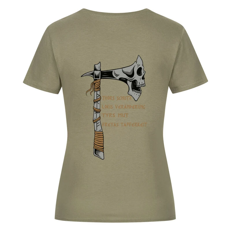 Schattenspalter - Damenshirt Backprint