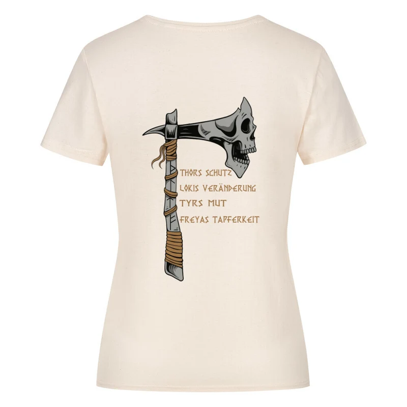 Schattenspalter - Damenshirt Backprint