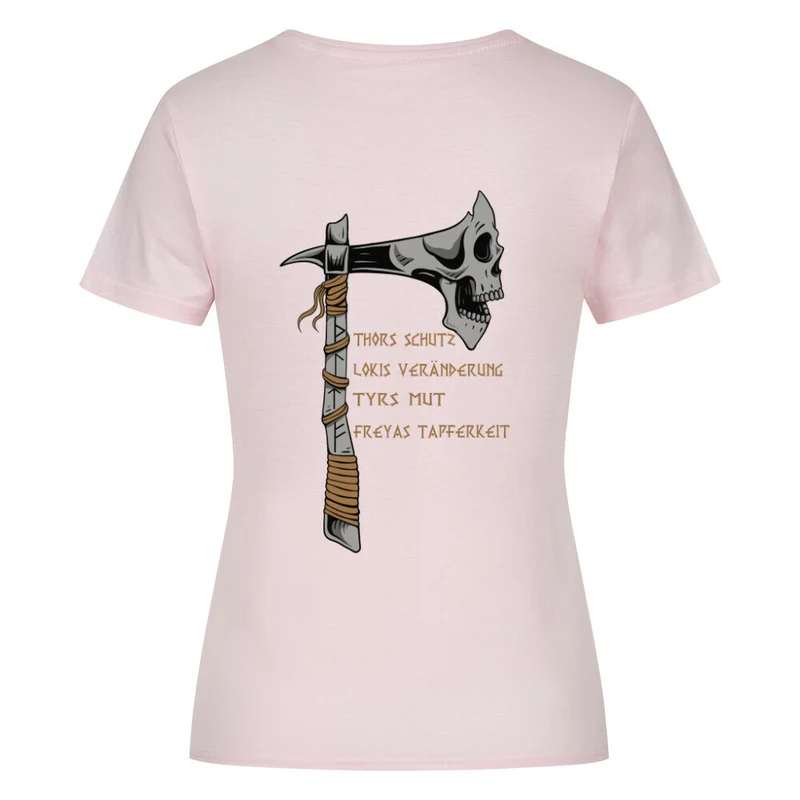Schattenspalter - Damenshirt Backprint