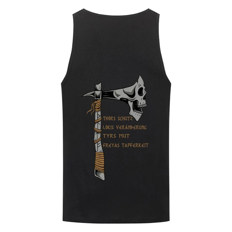 Schattenspalter - Tanktop Unisex Backprint