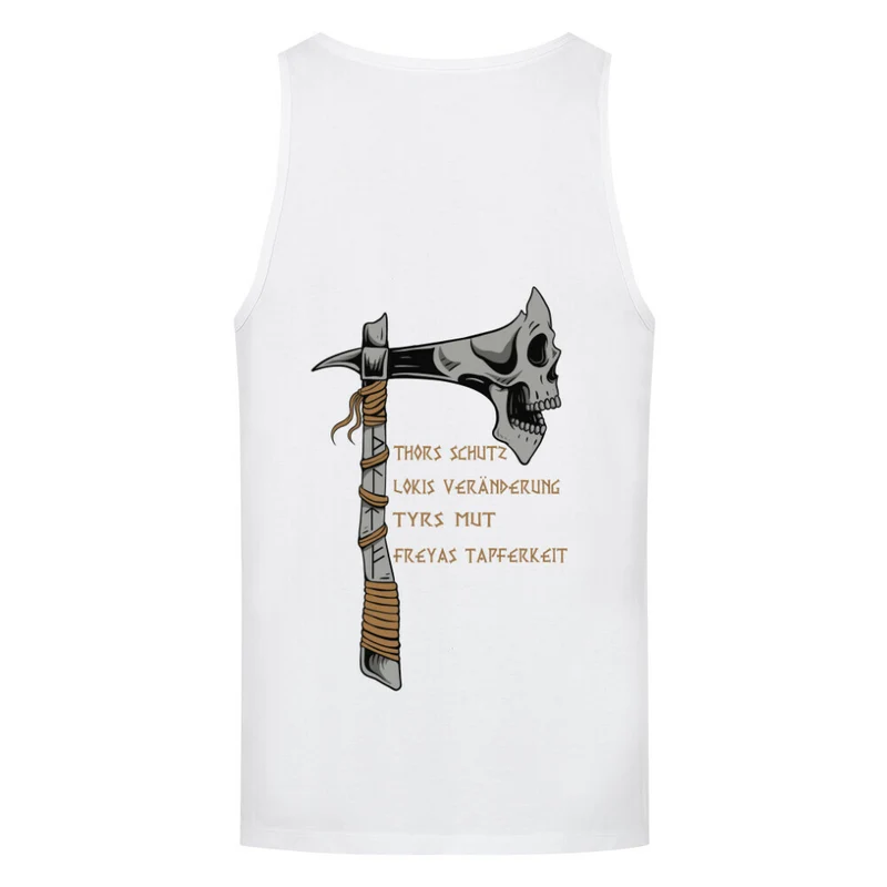 Schattenspalter - Tanktop Unisex Backprint