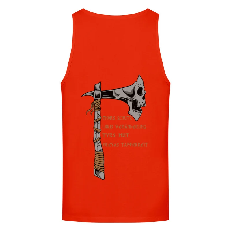 Schattenspalter - Tanktop Unisex Backprint