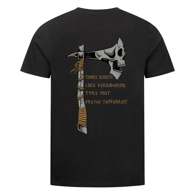 Schattenspalter - Herren Premiumshirt Backprint