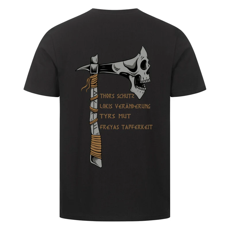 Schattenspalter - Herren Shirt Backprint