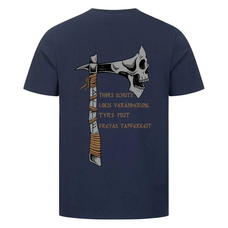Schattenspalter - Herren Shirt Backprint