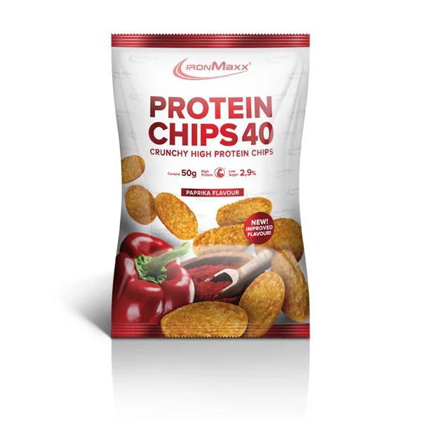 IronMaxx HIGH PROTEIN CHIPS, 50 g Beutel