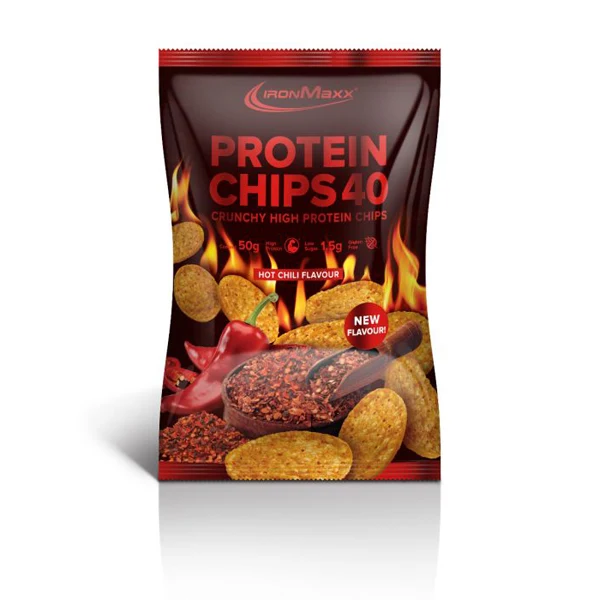 IronMaxx HIGH PROTEIN CHIPS, 50 g Beutel