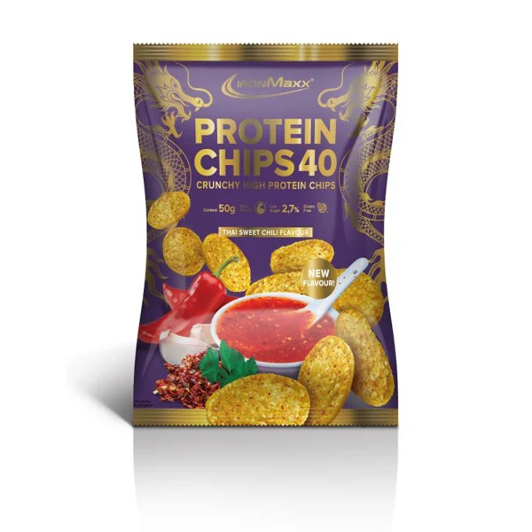 IronMaxx HIGH PROTEIN CHIPS, 50 g Beutel