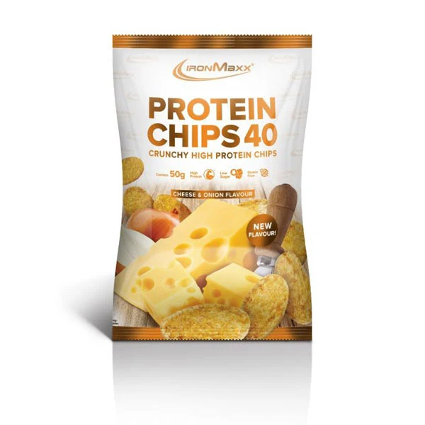 IronMaxx HIGH PROTEIN CHIPS, 50 g Beutel