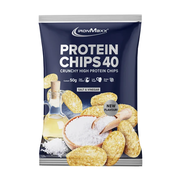 IronMaxx HIGH PROTEIN CHIPS, 50 g Beutel