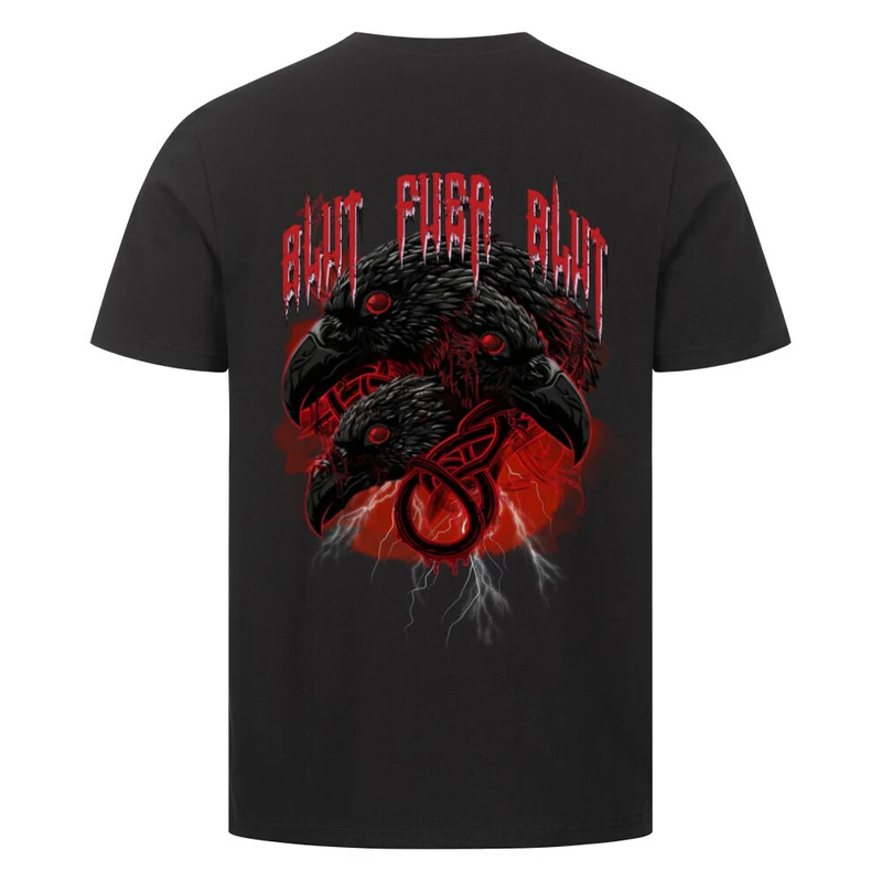 Blut für Blut - Herren Shirt Backprint