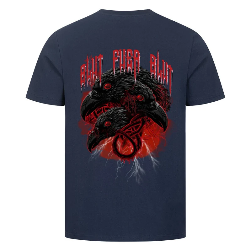 Blut für Blut - Herren Shirt Backprint