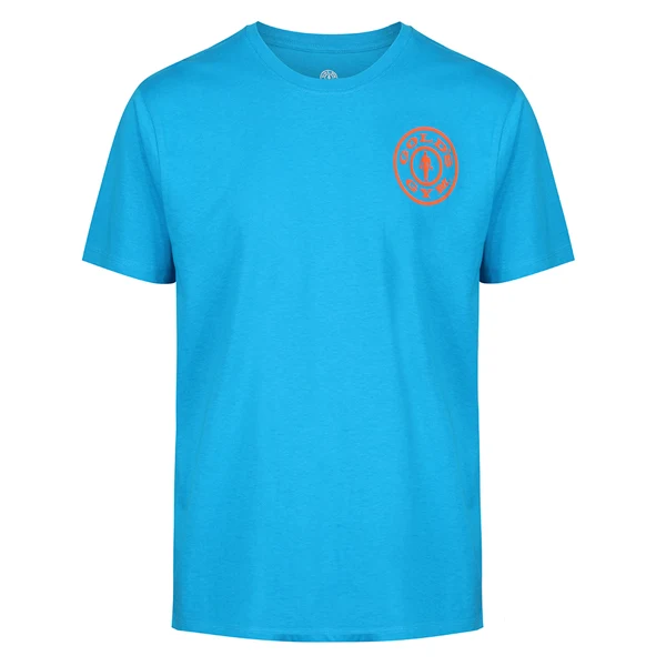 Gold's Gym BASIC LEFT BREAST T-SHIRT, Turquoise