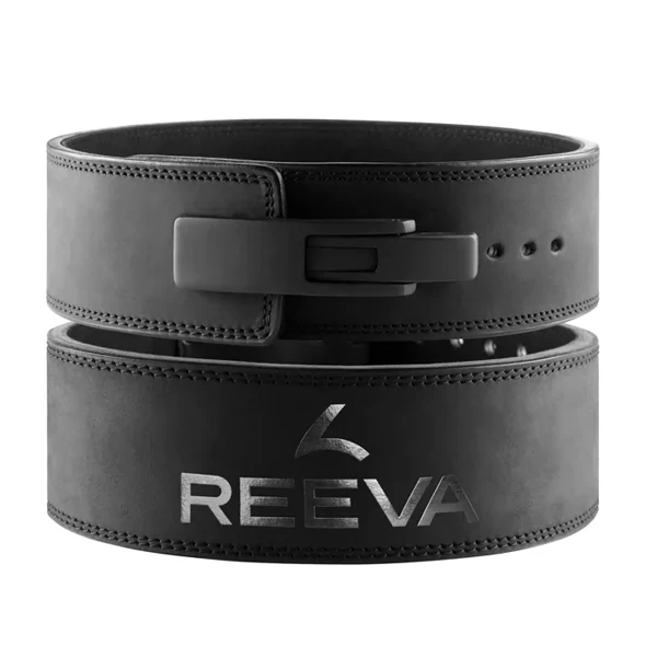 Reeva POWERLIFTING GÜRTEL 10 MM, SCHNALLE, Black