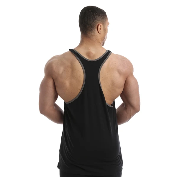 Gold's Gym CAMO JOE PRINTED VEST TANK TOP, Black
