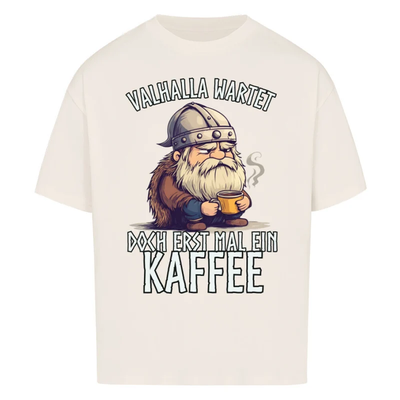 Kaffee-Krieger - Oversized Premium Shirt Unisex