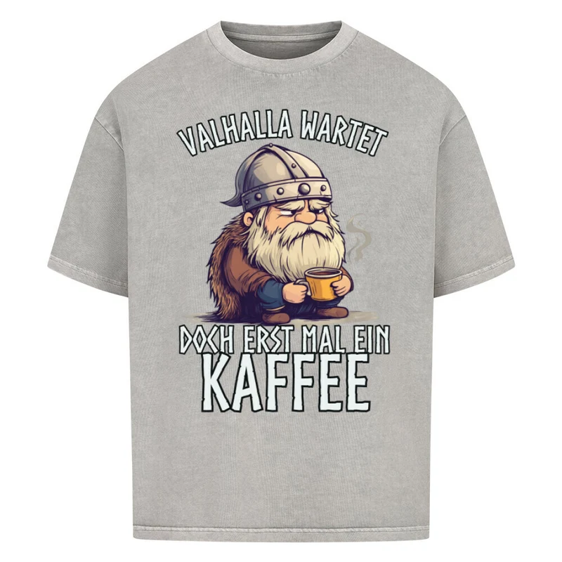 Kaffee-Krieger - Oversized Premium Shirt Unisex