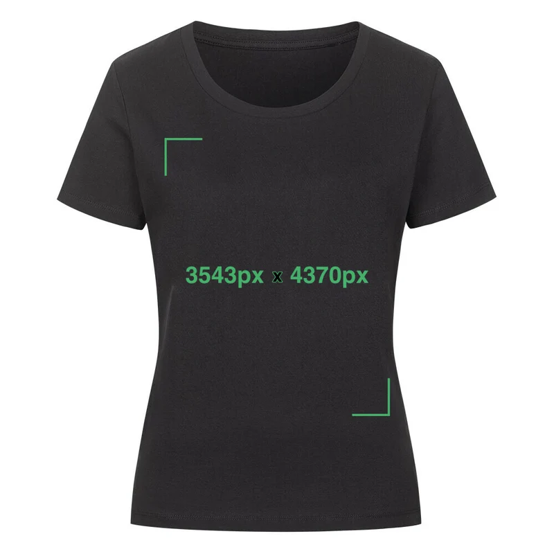 Premium Organic Shirt Women Perso vorne